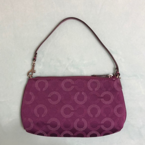 Coach Purple Clutch - Picture 3 of 3
